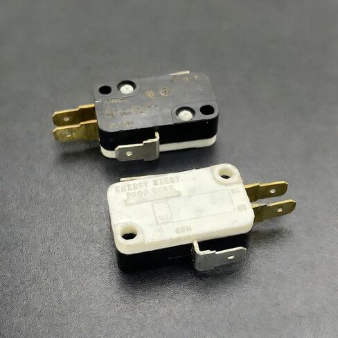 Cherry E3300H0 Compatible Micro Switch - 10A 125/250VAC, Momentary Limit/Reset Detection Push Button, RU & CSA Certified in Kuwait