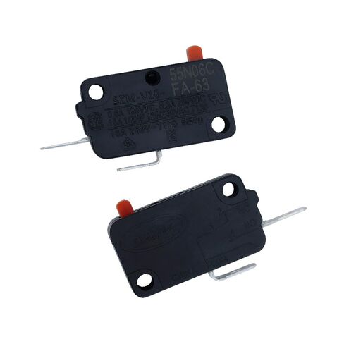 3 قطعة SZM-V16-FA-63 16A 250V مفتاح قفل باب الميكروويف | مفتوح عادة. يستبدل 3B73362F، PS3522738، WB24X10047 in Kuwait