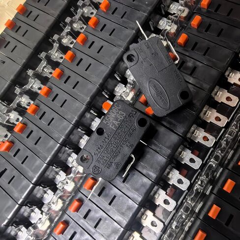 3 قطعة SZM-V16-FA-63 16A 250V مفتاح قفل باب الميكروويف | مفتوح عادة. يستبدل 3B73362F، PS3522738، WB24X10047 in Kuwait