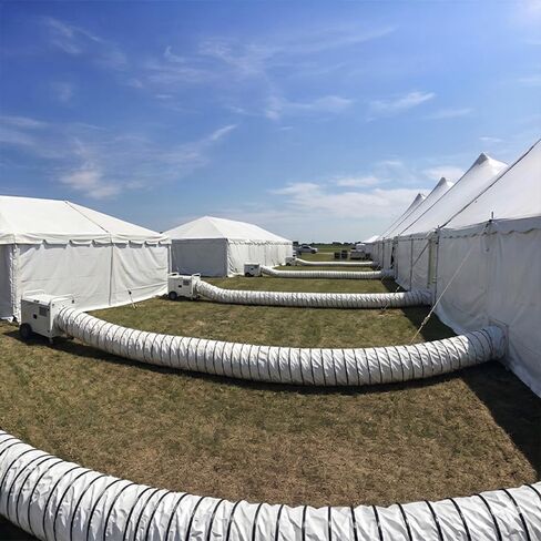 Rubber-Cal AVLR-50 Flexible Ducting 20" ID x 50ft in Kuwait