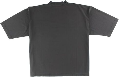 YZY Yeezy Gap 52 Logo 3/4 تي شيرت مقاس M، اللون: رمادي داكن-رمادي in Kuwait