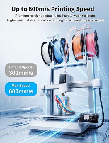 4 قطع فوهة 0.4 مم لطابعة Anycubic Kobra X Combo ثلاثية الأبعاد، فوهات فولاذية صلبة مدمجة قابلة للفصل السريع طقم رأس طباعة الطارد الساخن in Kuwait