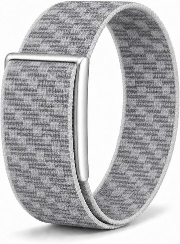 سوار معصم نايلون مطور متوافق مع Amazfit Helio Band، حزام معصم آمن للجري والتدريب والتدريبات المكثفة، حزام بديل قابل للتعديل وجيد التهوية وسريع الجفاف in Kuwait