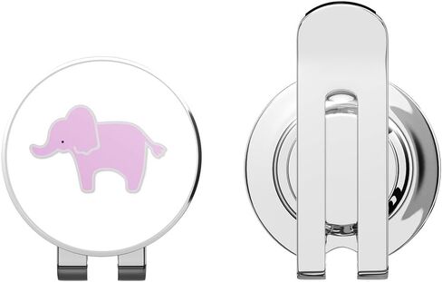 Pink Elephant Cute Golf Hat Clip with Magnetic Ball Marker in Kuwait