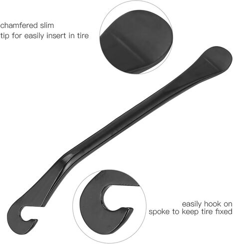 3Packs Tire Lever, Premium Carbon Steel Tyre Levers, Professional Tire Spoon Iron Changing Tool, Repair Inner Tube, Best Tire Change Tool, Portable Tire Repair Tool in Kuwait