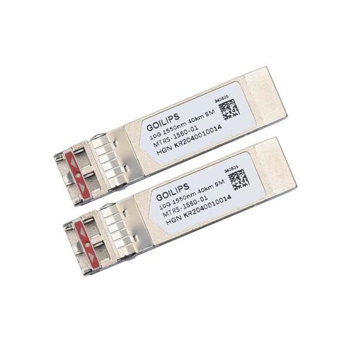 10G وحدة بصرية أحادية الوضع جهاز إرسال واستقبال الألياف البصرية SFP-10G-1550nm-40km in Kuwait