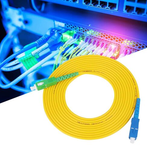 Semme Single Mode Fiber Optic Jumper SC SC UPC 15 Meters PVC Box/Cover for Networking Cable in Kuwait