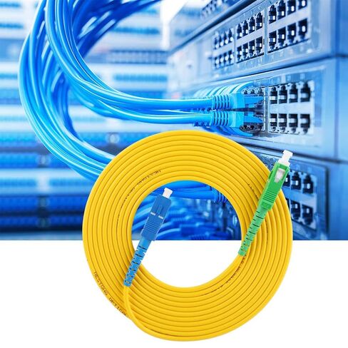 Semme Single Mode Fiber Optic Jumper SC SC UPC 15 Meters PVC Box/Cover for Networking Cable in Kuwait