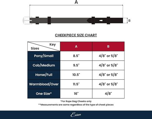 Exion Leather Horse Bridle Cheek Pieces with Quick Change Snap – 1/2 inch 13mm English Cheekpieces Replacement Parts for Bridles– Stainless Steel Snaps Tack Set, Pony Cob Full Warmblood in Kuwait