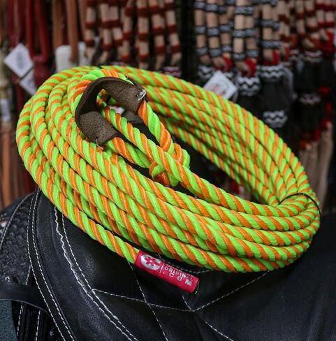 حبل خدعة ليمون برتقالي بطول 39 قدم من Florear - Charro Orange Trick Roping Lasso in Kuwait