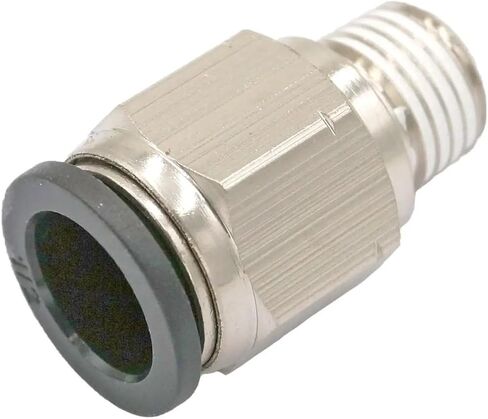 5 قطعة أنبوب مناسب O.D 1/2 "Pushfit-1/4" NPT ذكر مستقيم هوائي هوائي in Kuwait