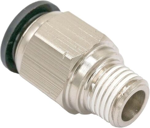 5 قطعة أنبوب مناسب O.D 1/2 "Pushfit-1/4" NPT ذكر مستقيم هوائي هوائي in Kuwait
