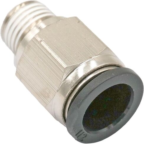 5 قطعة أنبوب مناسب O.D 1/2 "Pushfit-1/4" NPT ذكر مستقيم هوائي هوائي in Kuwait
