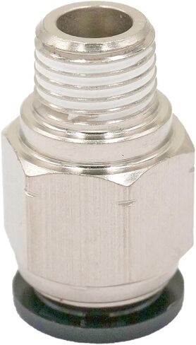 5 قطعة أنبوب مناسب O.D 1/2 "Pushfit-1/4" NPT ذكر مستقيم هوائي هوائي in Kuwait