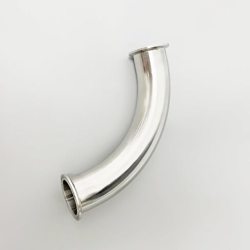 2"(51mm) Tri-Clamp Big 90-Degree Pipe,Feerule OD64mm Stainless Steel 304 Elbow Pipe Fitting,Suitable For HomeBrewing in Saudi Arabia