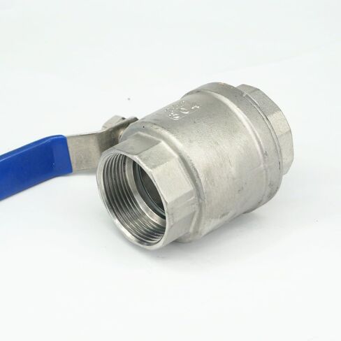 DN40 1-1/2" BSP Female Full Port 304 Stainless Steel 2-Piece Type Ball Valve Water Gas Oil in Saudi Arabia