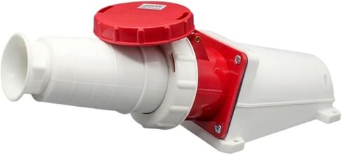 Connector 125A Docking 63A Male Female Set IP67 Waterproof Industrial Plug Socket 3-core 4-core 5-Hole(4-core125Asurfacemountedsuit) in Kuwait