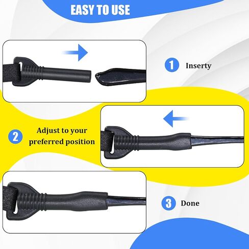 SMARTTOP kids eye glass Strap with storage box No Tail sunglass Strap Eyeglass Holder Around Neck-Adjustable Eyewear Retainer in Kuwait