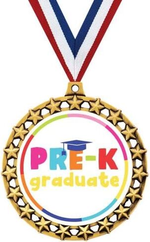 2.5" Galaxy Star Kids Graduation Medals, Pre-K Graduate Gift, Great Graduating Awards in Kuwait