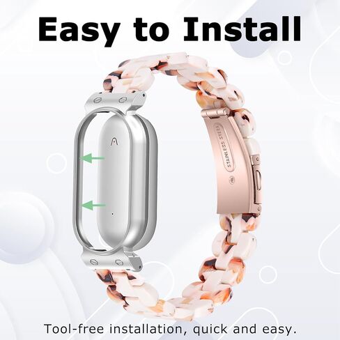 Wristband for Plaud NotePin/NotePin S (2025) Voice Recorder, NotePin Wristband, Lightweight Resin Wristband, Length Adjustable Tools Included in Kuwait