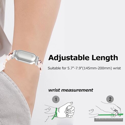 Wristband for Plaud NotePin/NotePin S (2025) Voice Recorder, NotePin Wristband, Lightweight Resin Wristband, Length Adjustable Tools Included in Kuwait