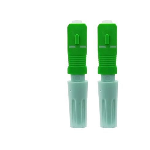 SC SM Single-Mode Optical Connector FTTH Tool Cold Connector Tool SC UPC Fiber Optic Fast Connector(APC 100PCS J) in Saudi Arabia