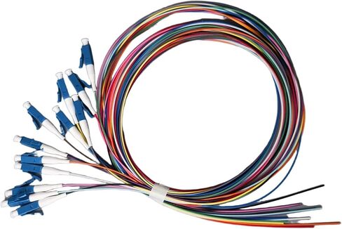 12 Core LC/UPC Pigtail 0.9mm Single-Mode Fiber Jumper(LC-UPC Tail Fiber 1M) in Saudi Arabia