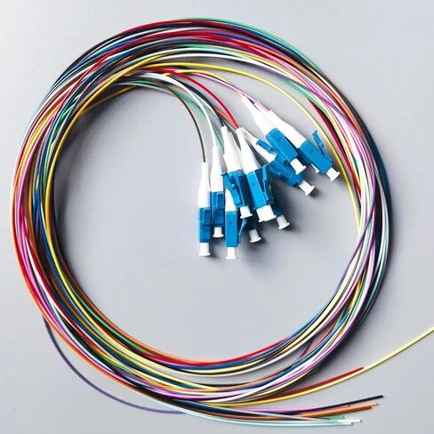12 Core LC/UPC Pigtail 0.9mm Single-Mode Fiber Jumper(LC-UPC Tail Fiber 1M) in Saudi Arabia