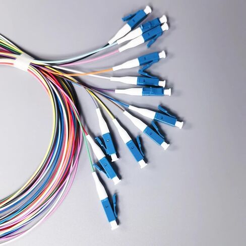 12 Core LC/UPC Pigtail 0.9mm Single-Mode Fiber Jumper(LC-UPC Tail Fiber 1M) in Saudi Arabia