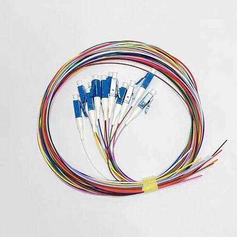 12 Core LC/UPC Pigtail 0.9mm Single-Mode Fiber Jumper(LC-UPC Tail Fiber 1M) in Saudi Arabia