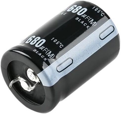 250V680uf حجم 25x40mm الألومنيوم كهربائيا مكثف 680 فائق التوهج 250 فولت 250vdc 250wv 680mf 680MFD 680 فائق التوهج (م) 1000 فائق التوهج 1500 فائق التوهج 2200 فائق التوهج 250 فولت (NJ250v470 22x35 1 قطعة) in Kuwait