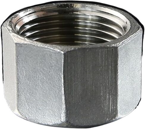 1/4" 3/8" 1/2" 3/4" 1" 1-1/4" 2" 3" 4" BSPT Female Hex End Cap 304 316 Stainless Steel Steel Pipe Fitting Water(BSPT SS316,HEX END CAP_3") in Kuwait