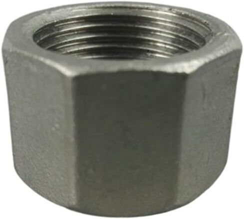 1/4" 3/8" 1/2" 3/4" 1" 1-1/4" 2" 3" 4" BSPT Female Hex End Cap 304 316 Stainless Steel Steel Pipe Fitting Water(BSPT SS316,HEX END CAP_3") in Kuwait
