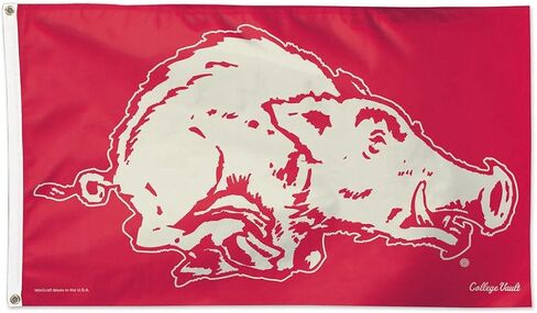 WinCraft University of Arkansas Throwback Vintage 3x5 College Flag in Kuwait