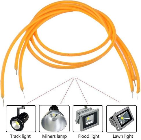 4PCS Led Soft Silament 3V 1900-2100K Length 38MM/130MM/300MM Spiral Bulb Filament Edison Bulb Filament Diode Flexible Filament(4Pcs/11.81in-Green) in Kuwait