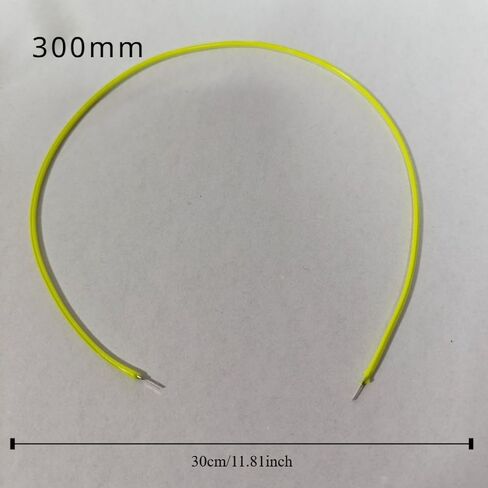 4PCS Led Soft Silament 3V 1900-2100K Length 38MM/130MM/300MM Spiral Bulb Filament Edison Bulb Filament Diode Flexible Filament(4Pcs/11.81in-Green) in Kuwait