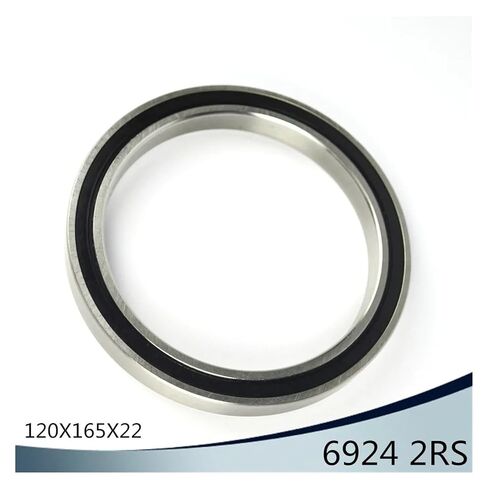 6924 2RS ABEC-1 120x165x22MM Metric Thin Section Bearings 61924RS 6924RS in Kuwait