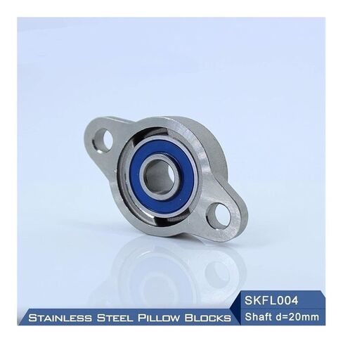 تحمل العلب SKFL004 رمح 20 مم SSKFL004 الفولاذ المقاوم للصدأ وسادة كتلة S KFL004 محامل محمولة in Kuwait