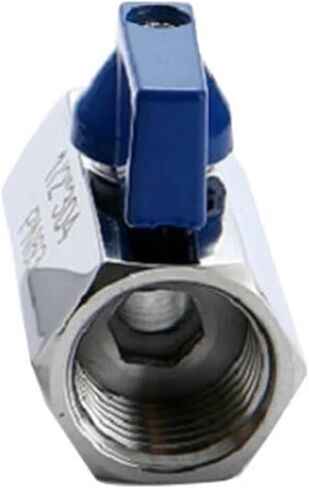 1/8 1/4 3/8 1/2 3/4 Inch 2 Way Mini Ball Valve Stainless Steel 316 304 63 Bar 1Pcs(1/4") in Kuwait