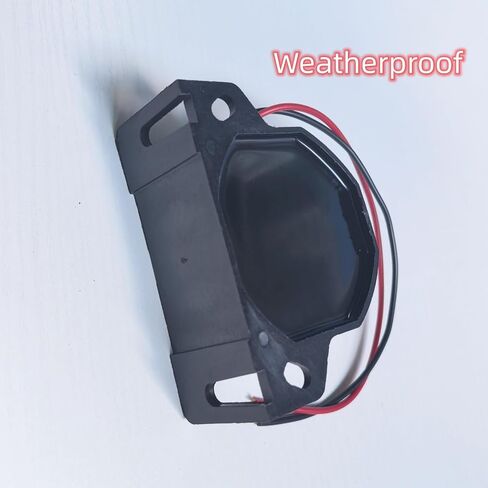 Universal Mount Black 575 Backup Alarm - 110dB Sound Level, 12V 24V 36V 48VDC Voltage, Durable Fiberglass Reinforced Nylon Construction Heavy-Duty Warning Buzzer in Kuwait