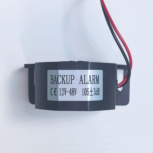 Universal Mount Black 575 Backup Alarm - 110dB Sound Level, 12V 24V 36V 48VDC Voltage, Durable Fiberglass Reinforced Nylon Construction Heavy-Duty Warning Buzzer in Kuwait