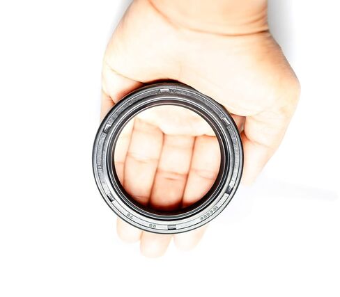 EAI Oil Seal 55mm X 75mm X 12mm (5 PCS) TC Double Lip w/Spring. Metal Case w/Nitrile Rubber Coating in Kuwait