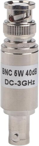 تيار مستمر إلى 3 جيجا هرتز BNC المخفف الثابت 40DB 5 واط ذكر إلى أنثى موصل محوري 50 أوم الفولاذ المقاوم للصدأ لمعايرة نظام الترددات اللاسلكية in Kuwait