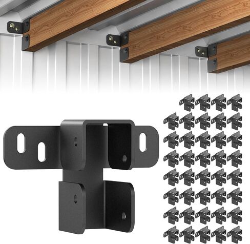 40 قطعة من دعامات الإطار الخشبية لحاوية الشحن تناسب الخشب مقاس 2x4 و2x6 | دعامات فولاذية شديدة التحمل، بناء عازل لحاويات الشحن، دعامات خشبية داخلية in Kuwait