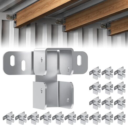 40 قطعة من دعامات الإطار الخشبية لحاوية الشحن تناسب الخشب مقاس 2x4 و2x6 | دعامات فولاذية شديدة التحمل، بناء عازل لحاويات الشحن، دعامات خشبية داخلية in Kuwait