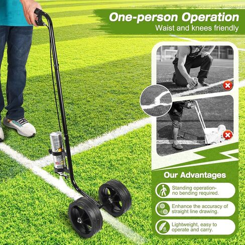 CAROD Striping Line Painting Wand, Striping Paint Sprayer Wand for Paint Stripe Ground, Sports Field, Parking Lot, Compatible with Professional Inverted Striping Paint T-tip Nozzle in Kuwait
