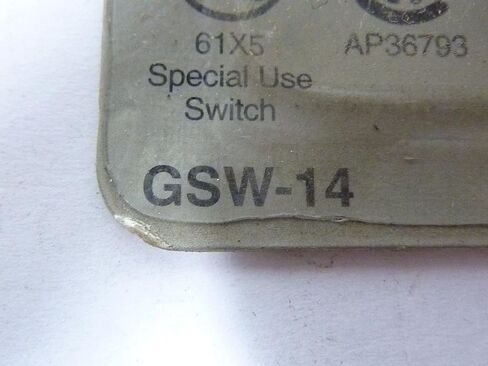 GB Gardner Bender GSW-14 DPST 20A 125VAC O/F مفتاح تبديل ثقيل in Kuwait