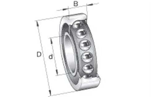 1pcs 7008 7008AC 2RZ P4 40x68x15 Sealed Angular Contact Bearings Speed Spindle in Kuwait