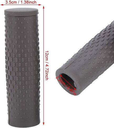 Rubber Handlebar Grips, Comfortable Shock Absorbing Ergonomic Design with Protuberant Dots, for Mijia M365 Electric Scooter in Kuwait