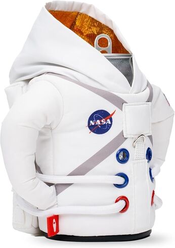 سترة Puffin The Space Suit - مبرد علب معزول لعلب 12 أونصة و16 أونصة وزجاجات البيرة والصودا، يحافظ على المشروبات باردة in Kuwait